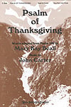 Psalm of Thanksgiving Two-Part choral sheet music cover